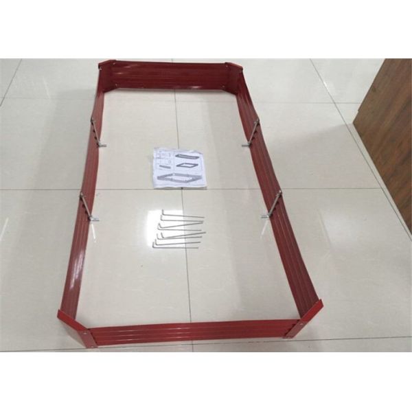 » кровати огорода металла 24*72, плантатор собрания ДИИ поднятый металлом