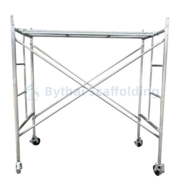 Industrial Building Tools Hot Dip Galvanized Movable H Frame Metal Scaffolding Parts