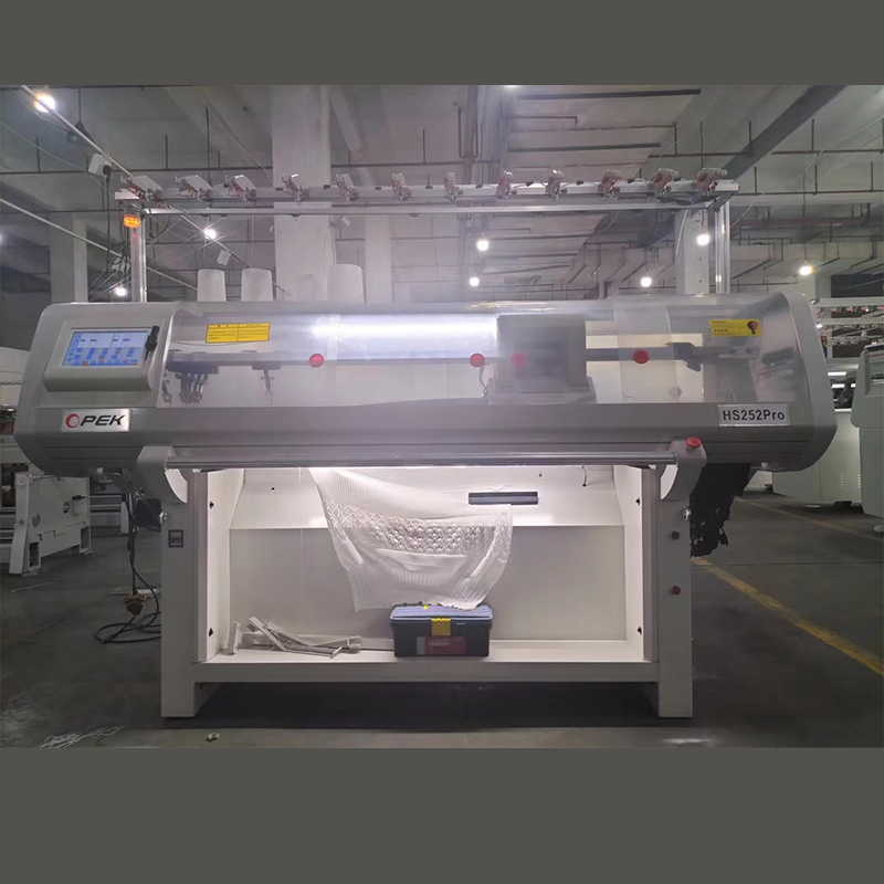 16GG Fully Jacquard Flat Knitting Machine Double System 52inch for High Production