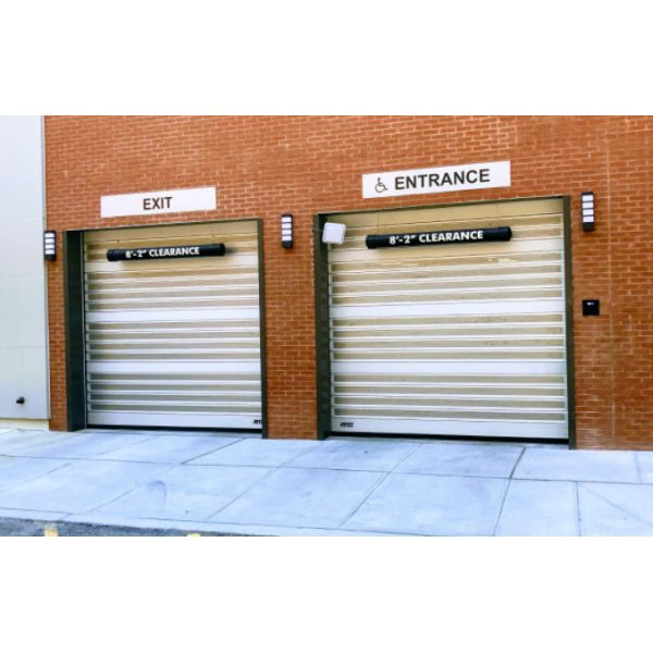 産業可変的な速度の螺線形のドアは泡の絶縁材が付いているガレージのアルミ合金を転がす