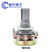 Le potentiomètre rotatif à angle droit conique WH148 potentiomètre linéaire B500K