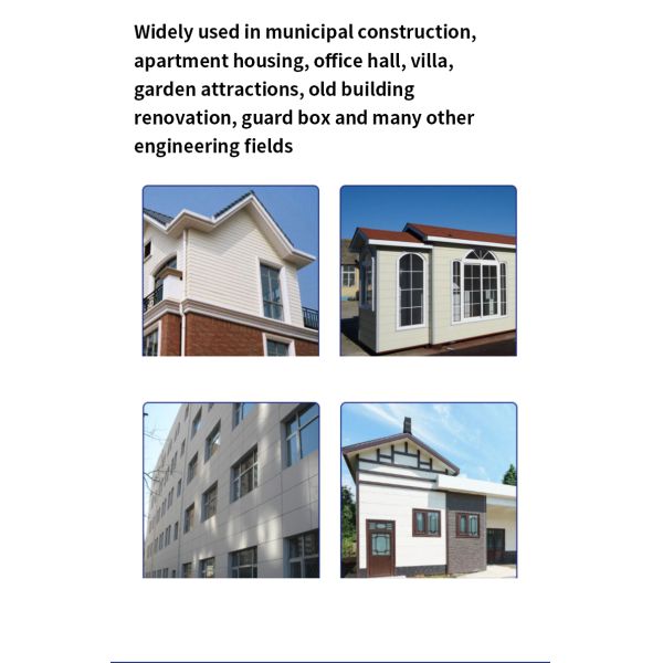 Hotel Design Style Metal Carving Board Exterior Insulation Decoration Integrated Board Polyurethane Foam Sandwich Board