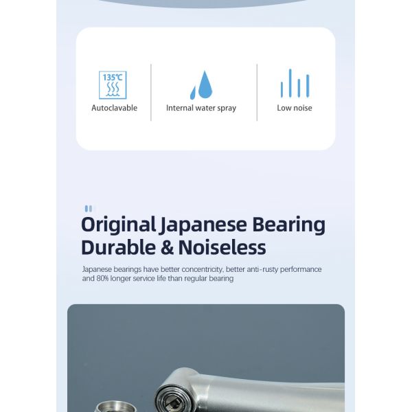 Air Motor Stable Dental Handpiece Unit Stainless Steel Material