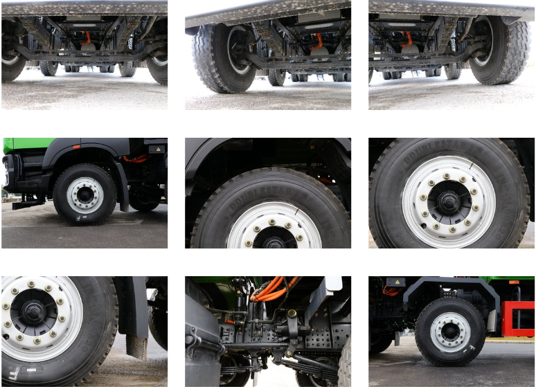 2023 SAIC Hongyan H6 Camión eléctrico con tirador EV Transporte minero Camión pesado Cámara trasera de 360 ° Tipo de conducción 8X4 chino