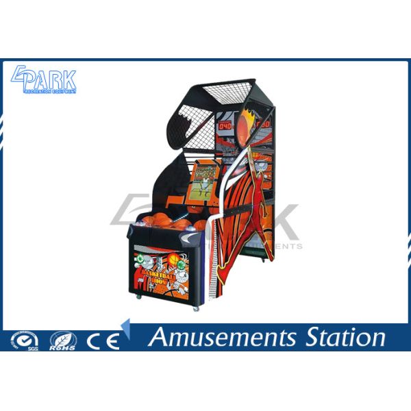 Machine populaire de match de basket d'arcade de parc d'attractions à jetons
