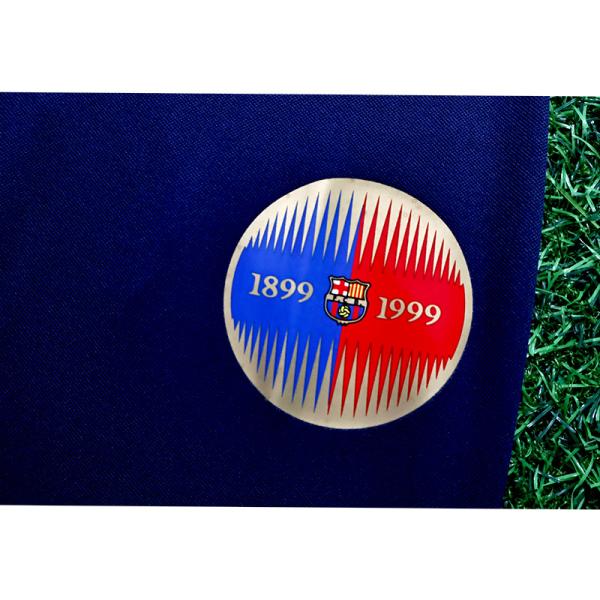 Retro Home Fan Football Shirts Replica Long Sleeved For Barcelona 1899-1999 Centennial