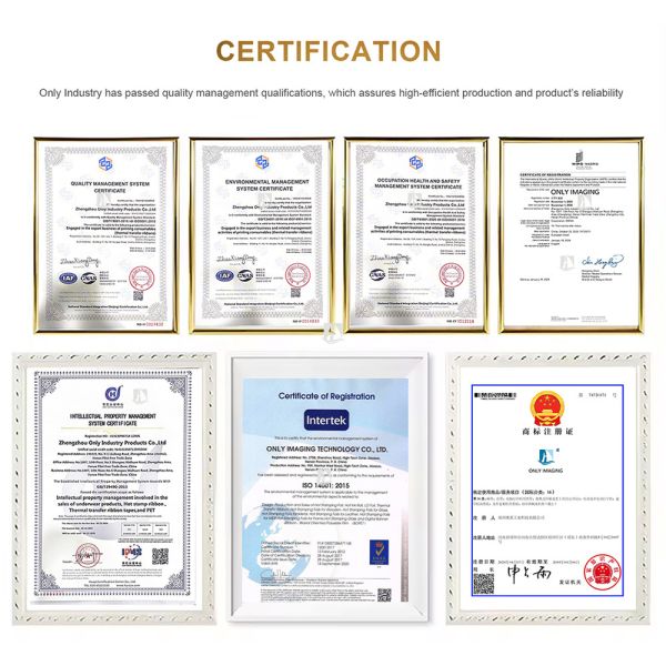 Custom Size Thermal Transfer Ribbon for Flat Heat Label Printer Ink Side Customerized