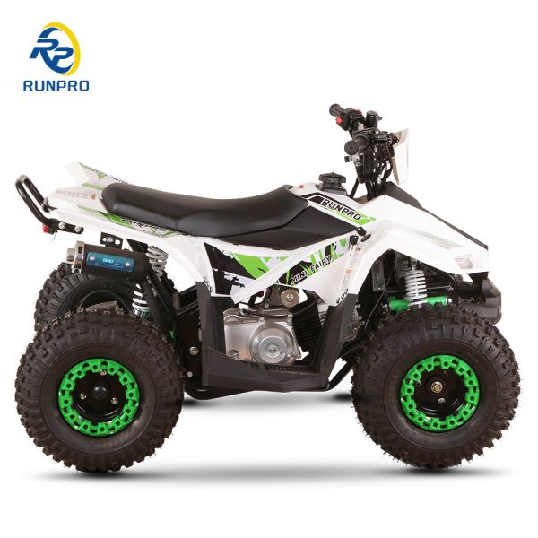 540MM Seat Height Sporty ATV Quad Bike 70CC 110CC Gas Powered 2WD 12V Voltage Models
