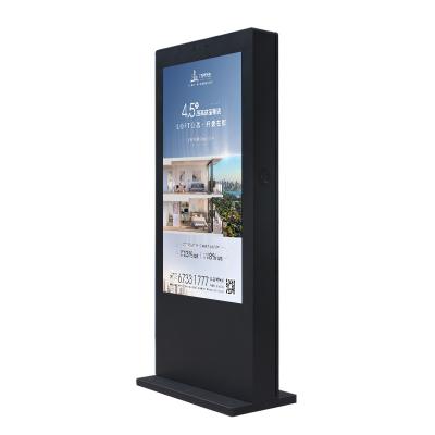 Outdoor Advertising Display Digital Signages Player Media 4K Android 2500 3000nits Monitor Totem