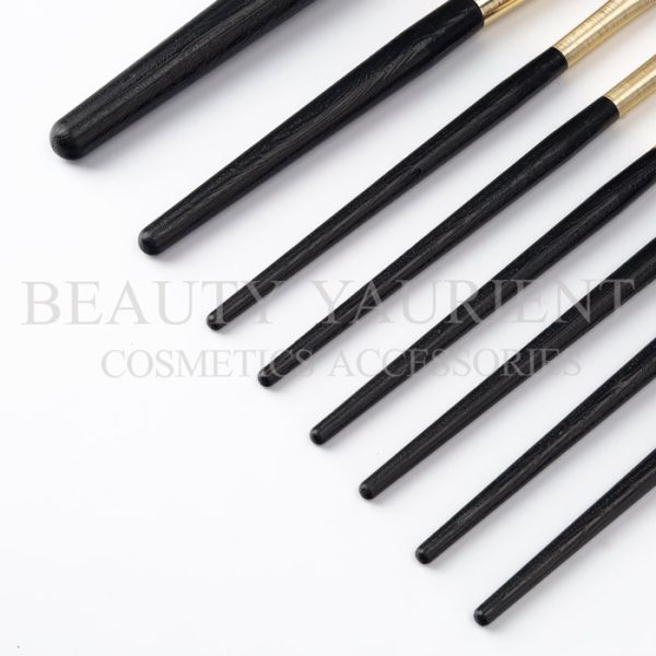 Private Logo 8 Piece Makeup Brush Set OEM Makeup Brushes Skin Friendly