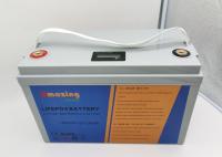 lítio solar Ion Solar Battery das baterias Lifepo4 1280WH de 0.5C 50A 12.8v 100Ah