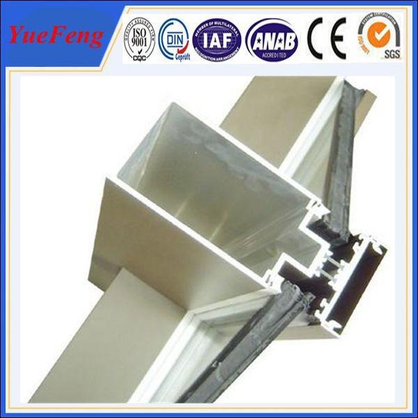 New! aluminum wall profiles, aluminum extrusion profiles, curtain wall aluminium profile