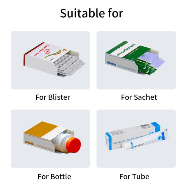 RQ-ZH-12OW Автоматическая картонажная машина, подходящая для фармацевтической пищевой косметики
