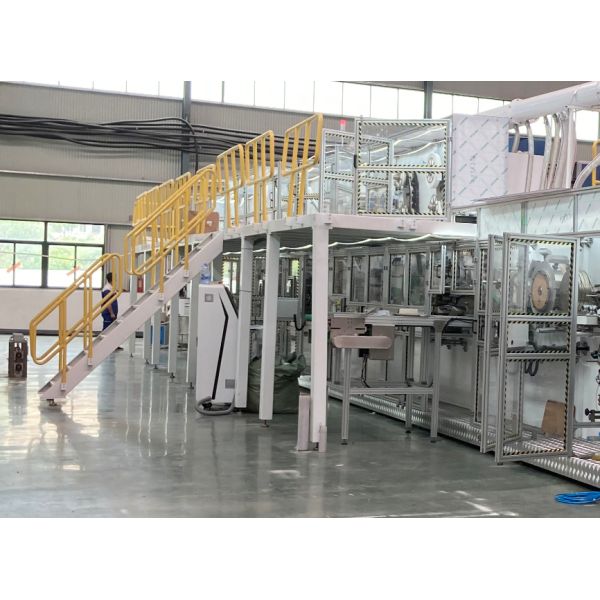 Auto Stacker 1000pcs/ Min Sanitary Napkin Production Machine