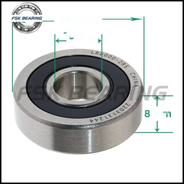 Hot Sale LR6000-2RS Single Row Self-Retaining Ball Bearings Roller Bearings 10*28*8mm ABEC-5