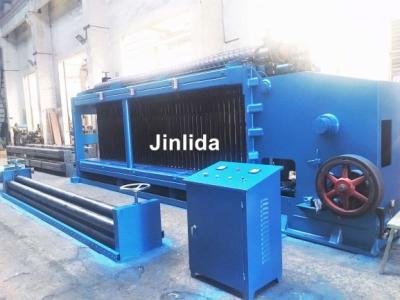 High Speed Hexagonal Wire Netting Machine / Gabion Mesh Machine 60mm x 80mm