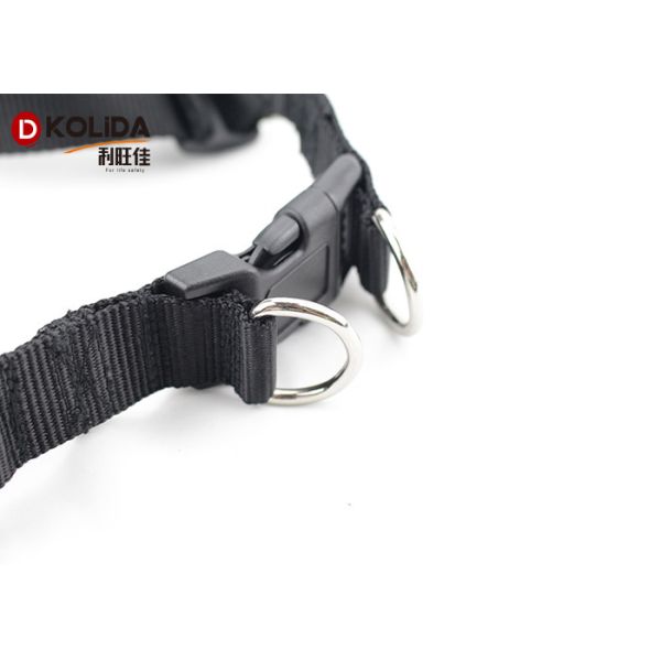 Eco - Friendly Nylon Webbing USB Rechargeable LED Dog Harness 2.5X50cm / 60cm