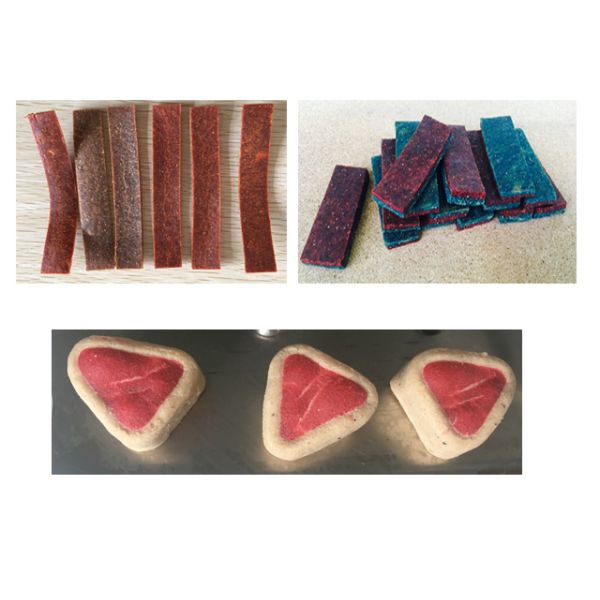 Persiga el equipo de proceso desigual del alimento para animales de la invitación del pato, línea de la producción alimentaria del perro