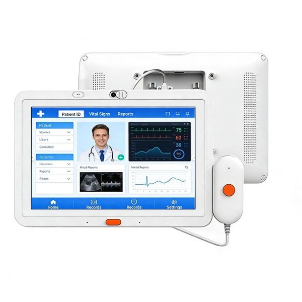 Medical Hospital Bedside Tablet Supplier with Healthcare Touch Monitor
