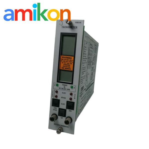 Dual Transducer Inputs 3300/50-02-01-00-00 Bently Nevada 3300 Series Tachometer Module