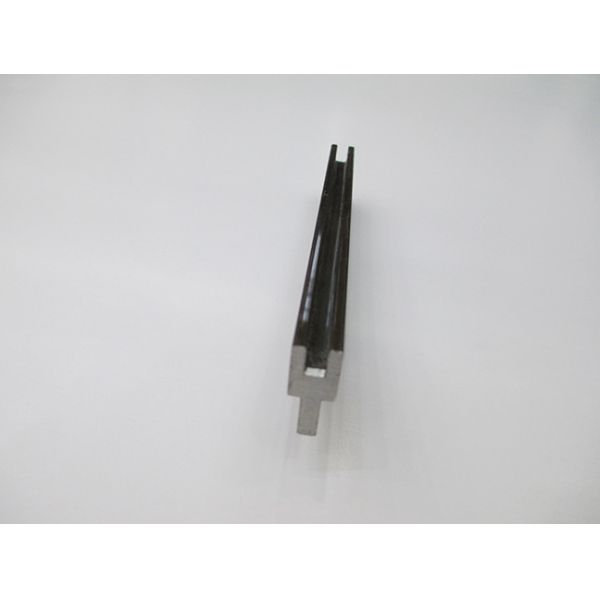 Black Electrophoresis Aluminum Extrusion Profiles 8 - 12μm Film Thickness Nice Appearance