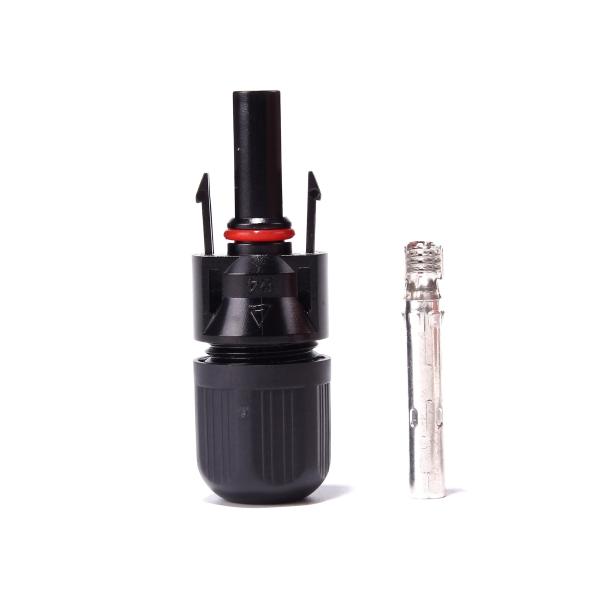 30A Solar PV Connector IP67  Waterproof 1500V DC Electrical 4mm Wire