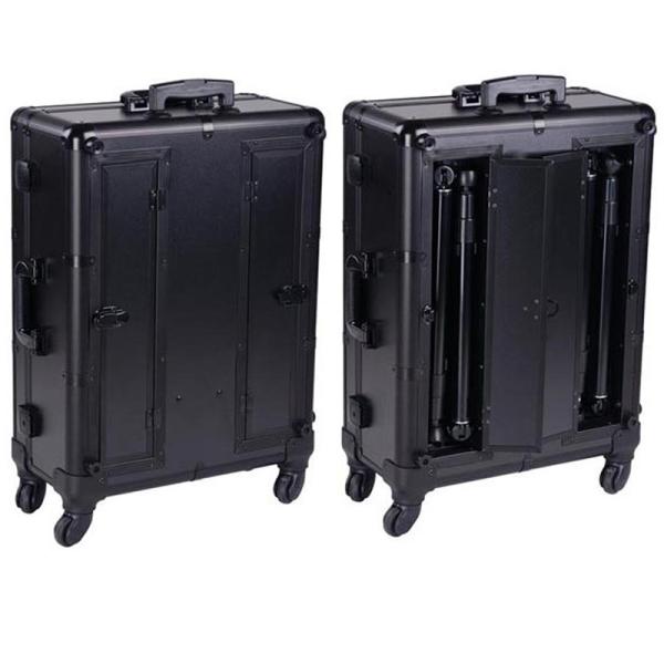 Convenient Professional Rolling Makeup Case Large Capacity For Outdoor
