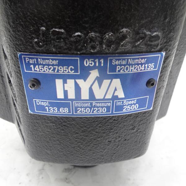Hyva hydraulic pump original factory 14562795 14562795C professional packaging two days