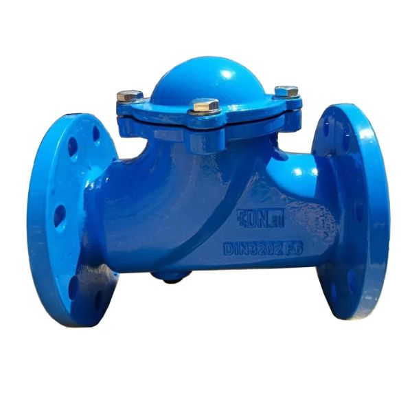 DN80 PN16 GGG50 DIN3202 F6 ball type check valve
