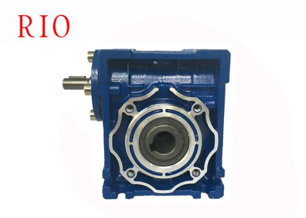 NRV40 Aluminum Worm Gear Reducer Axial Entry Stable Operation lightweight