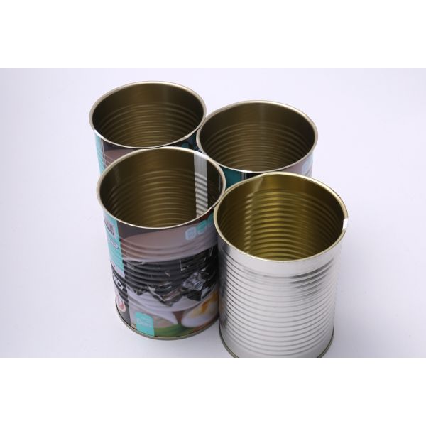 Moisture Proof Airtight Empty Metal Can Tinplate Round Tin Containers