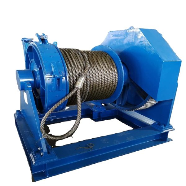 Robust Marine Electric Winch with 8mm To 60mm Wire Rope Diameter for Offshore and Marine Cargo Handling