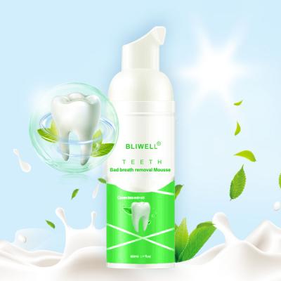 Musse que clarea o dentífrico de limpeza profundo 60ml da espuma de Brightify para Autobrush