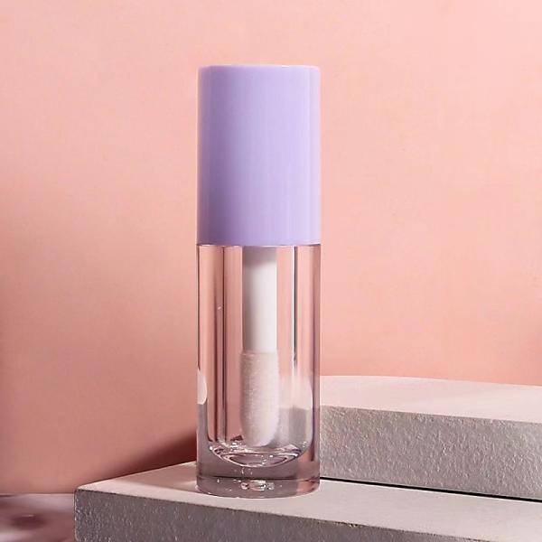 Kids Lip Gloss Makeup Base Waterproof Cute Moisturizing Fruit Flavor Lip Gloss Base