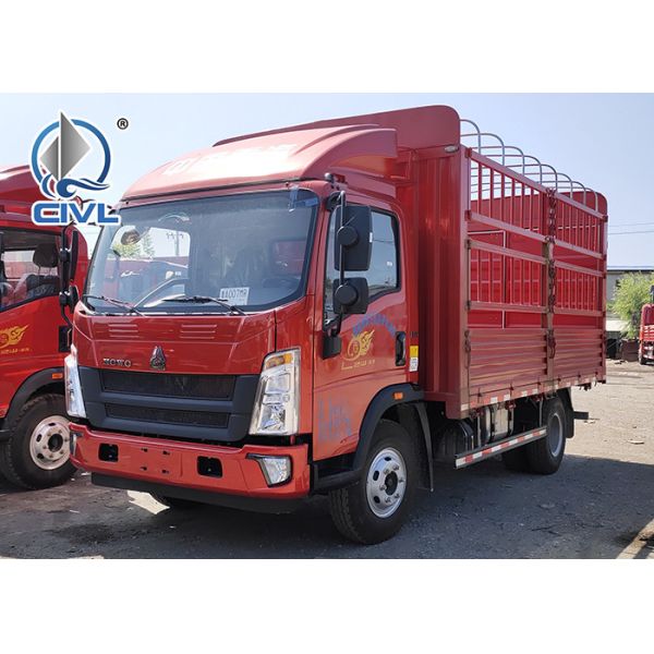 HOWO new  Light Cargo Truck 4x2 Electric Truck Light Duty Cargo