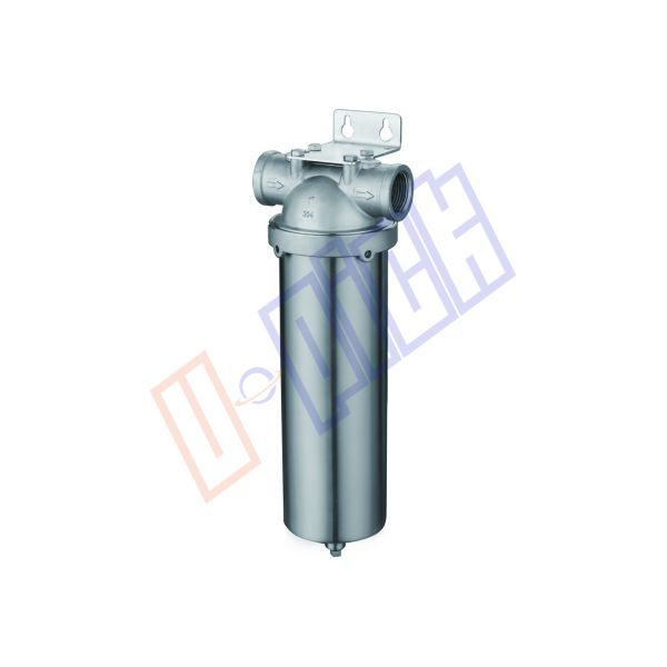 Luxury Wall Mounted Stainless Steel Water Filter Housing 304 316 For Home