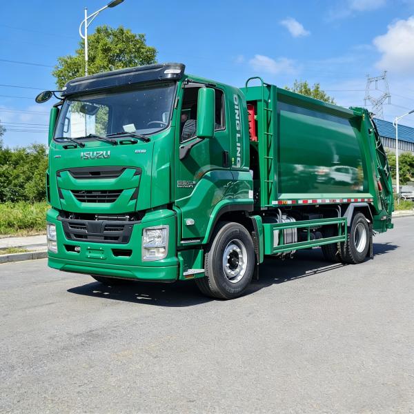 Second Hand Garbage Trucks JAPAN Technology Used Garbage Compactor Truck 8m3