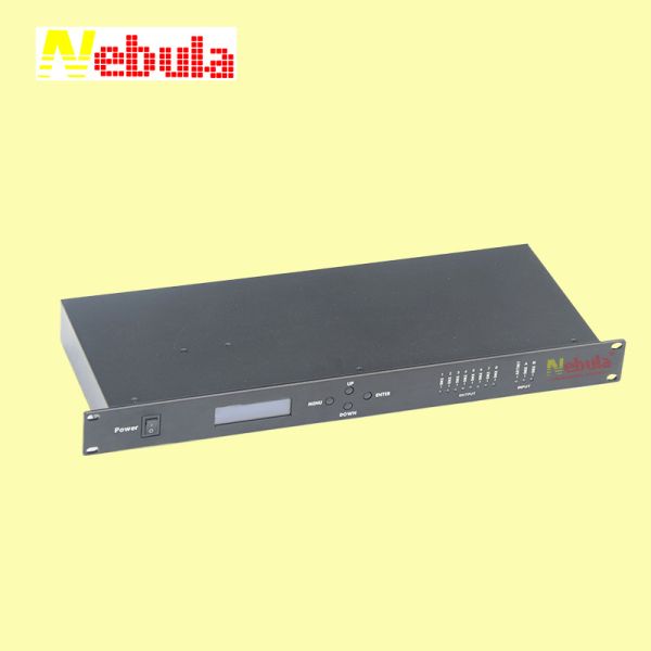 Nebula 8 Way Output DMX Splitter Controller 8-way Channel Isolated Artnet Signal Amplifier Spliter DMX Splitter