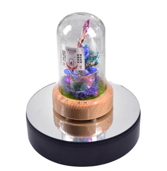Adjustable Speed USB/AA Battery Operated Rotating Display Turntable With Customized Logo