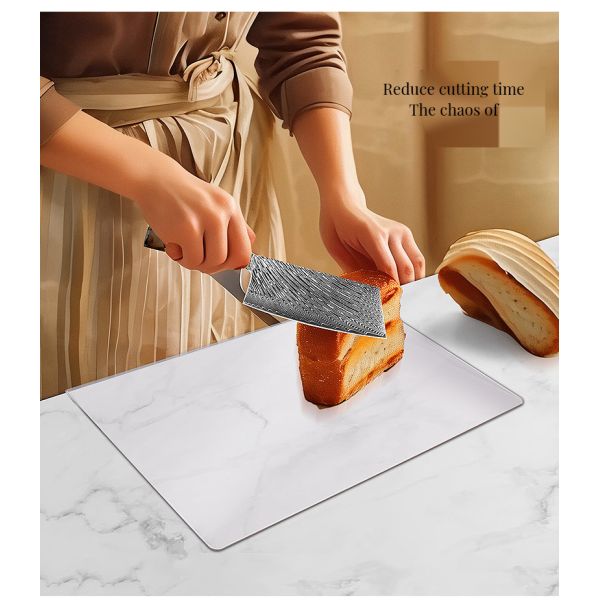 Customized Color Custom Logo Bamboo Dishwasher Safe Flexible Cutting Board for Kitchen