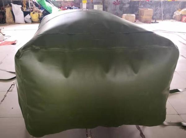 Tanque de combustível de bexiga de gasolina do Exército 3000L Tanque de bexiga de água dobrável para caminhão