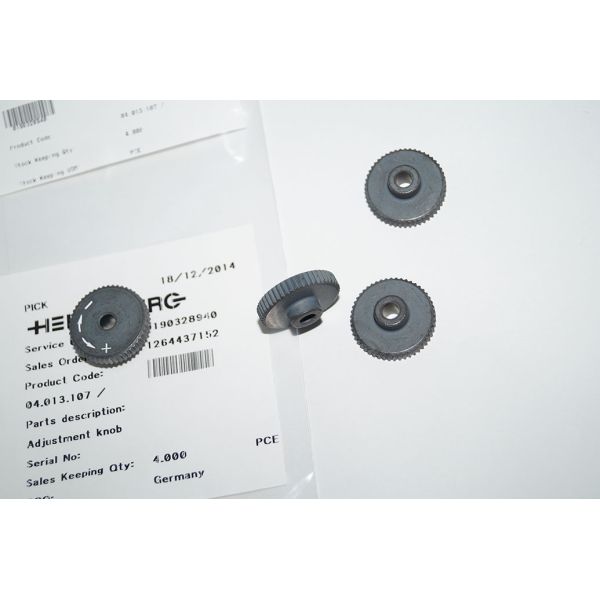  Adjustment Knob 04.013.107 Gear Spare Parts For  Machine