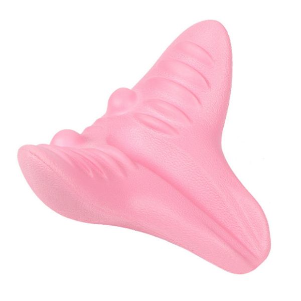 Neck And Shoulder Relaxer Cervical Traction Device Chiropractic Pillow Neck