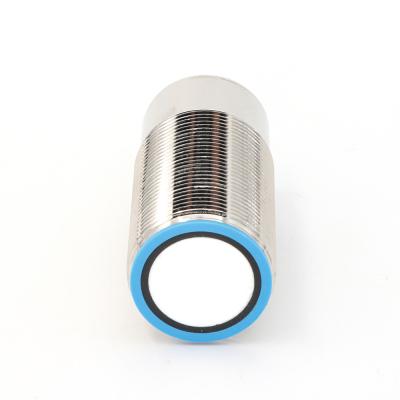 M12 Connector NPN Ultrasonic Sensor IP67 Detection Range 100 - 2000mm