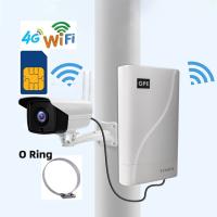 routeur extérieur de CPE SimCard 4G LTE de radio de Wifi de puissance de 300mbps CAT4 POE pour la surveillance de caméra
