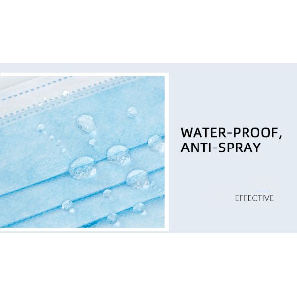 Лицевой щиток гермошлема здравоохранения устранимый хирургический, 3 курсирует маску Earloop не сплетенной ткани