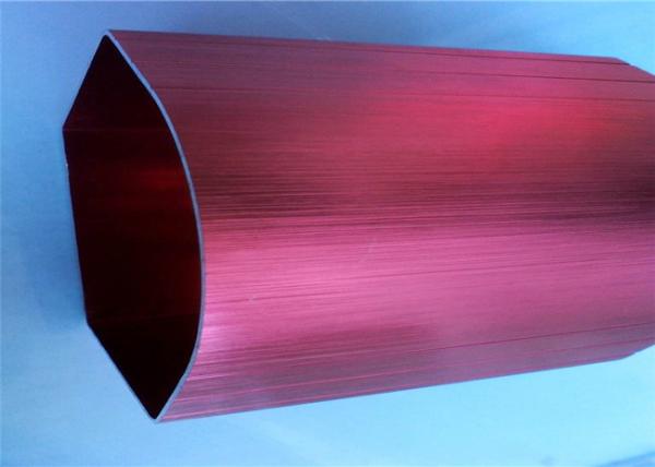 6063 T5 Powder Coating Colored  Thin Aluminum Tubing