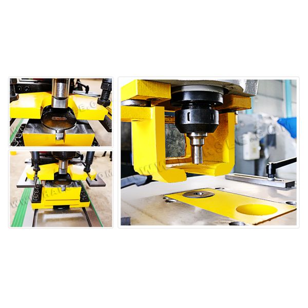 HARSLE Q35Y hydraulic combined punching shearing machine with simple operation