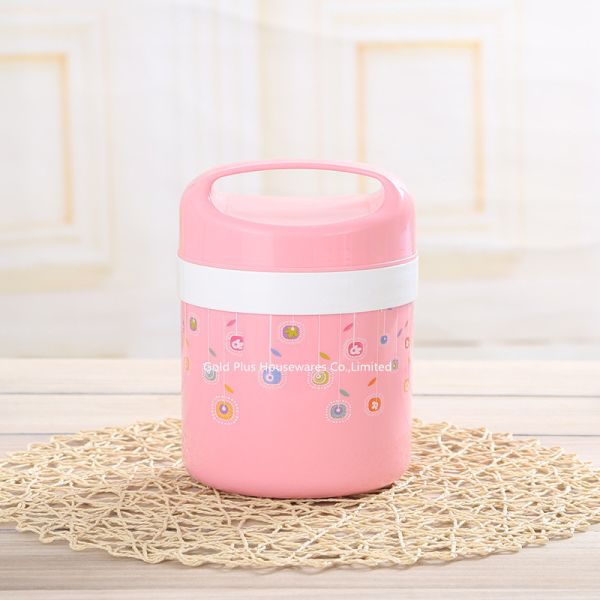 Giveaways Kitchenware Hot Food Container 1.5 Litres Stainless Steel Leakproof Hot And Cold Thermos