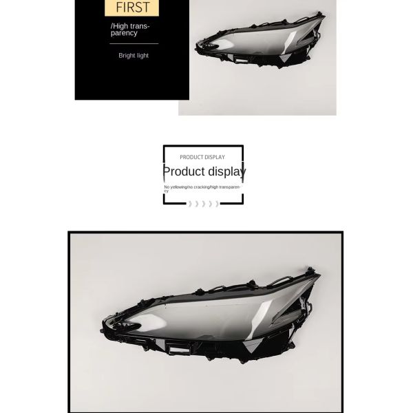 Demillon Advanced Car Protection Front Glass Headlight Cover 2018-2021 for Lexus Es200/260/300h Headlight Lens Cover